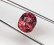 Рядък 2.49кт естествен ненагряван Падпараджа шпинел от Мианмар! Сертифициран! Нов!, снимка 2