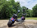 Електрически скутер Харлей - двуместен, снимка 1 - Мотоциклети и мототехника - 40543394