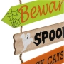 Декоративна табела Halloween, Висяща, Дърво , снимка 3