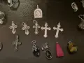 Винтидж, сребърни бижута, различни, снимка 13
