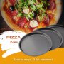 Комплект тави за пица 3броя , снимка 1 - Съдове за готвене - 42208448