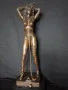 скулптура статуетка бронз 34 см, снимка 1