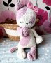 Плетена играчка коте, снимка 1 - Плюшени играчки - 40475298