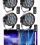LED Диско осветление UKing, UV светлина, Гласов контрол, снимка 11