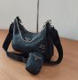 Луксозна Черна чанта/реплика  Prada код IM104P, снимка 5
