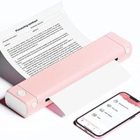 Нов Преносим термичен A4 принтер Phomemo M08F Bluetooth без мастило за лаптоп и смартфон, снимка 1 - Друга електроника - 42517577