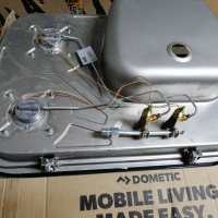 Мивка с газови котлони на Dometic за кемпер, каравана или бус , снимка 6 - Каравани и кемпери - 36096630