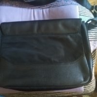 Guess мъжка чанта маркова за през рамо лаптоп естествена кожа -промазан плат 37х27х9см като нова, снимка 7 - Чанти - 39245090