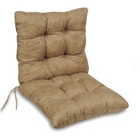 Възглавница за стол с облегалка, 100x50 см, Тютюнева, снимка 1 - Възглавници - 41477333