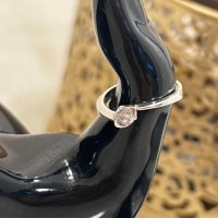 Сребърен пръстен с цирконии, снимка 2 - Пръстени - 44423655