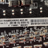 Видео карта Radeon™ RX 580 GAMING 8G (rev. 1.0/.1.1/1.2) rev. 2.0 , снимка 4 - Друга електроника - 44554513