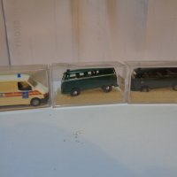 RIETZE BREKINA VW FORD TRANSIT БУС  HO 1/87 МОДЕЛ ИГРАЧКА КОЛИЧКА  ПОЛИЦИЯ, снимка 1 - Колекции - 41101400