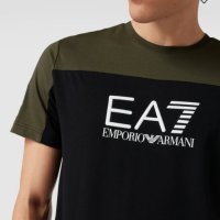 Страхотна мъжка тениска EMPORIO  ARMANI размер M / S , снимка 3 - Тениски - 41789120