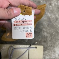 Дамски боти Bershka 100% естествена кожа, снимка 3 - Дамски боти - 42675372