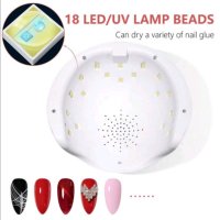 UV / LED лампа за гел лак 54W, снимка 3 - Продукти за маникюр - 41795506