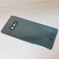 Употребяван заден капак стъкло камера Samsung Galaxy S10e / Зелен, снимка 1 - Резервни части за телефони - 41619071