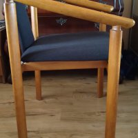 Трапезни датски ретро столове комплект 2 бр., снимка 2 - Столове - 41100117
