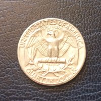 Quarter Dollar 1964 USA.Сребро!, снимка 4 - Нумизматика и бонистика - 44180580