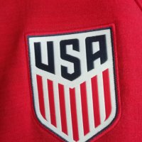 USA Nike Football Soccer оригинален суичър горнище САЩ L размер , снимка 3 - Спортни дрехи, екипи - 41628713