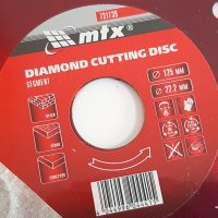 Диамантен диск за сухо рязане, MTX PREMIUM, 125 х 22,2 мм, снимка 3 - Други инструменти - 41587280