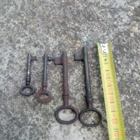 Стари ключове, снимка 3 - Антикварни и старинни предмети - 40919165