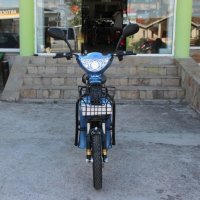 Електрически скутер-велосипед EBZ16 500W - BLUE , снимка 9 - Мотоциклети и мототехника - 41827635