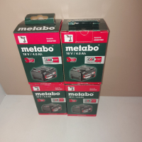 Нови батерии METABO 4Ah и 5,2Ah 18V, снимка 1 - Други инструменти - 44597423