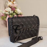 Луксозна Черна чанта  Guess  кодSG338, снимка 5 - Чанти - 39852714