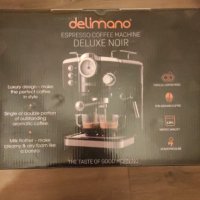 Кафе машина Delimano deluxe noir, снимка 2 - Кафемашини - 44327930