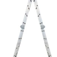 Мултифункционална алуминиева стълба - 4,80 м., (4x4), снимка 1 - Други машини и части - 41518986