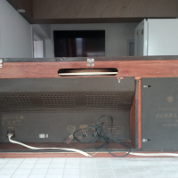 Старинен,рядък и интересен ,модел радиограмофон., снимка 8 - Антикварни и старинни предмети - 44707043