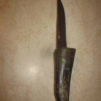 овчарски нож от рог 25 см, снимка 3 - Други ценни предмети - 39815256