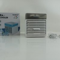 Мини въздушен охладител Basein Nexfan-01 air cooler 10W 3 скорости вентилатор с вода LED светлини пр, снимка 6 - Вентилатори - 41954720