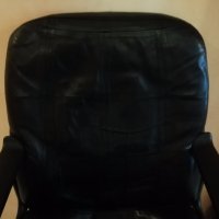 Офис стол от естествена кожа, снимка 5 - Столове - 38942897