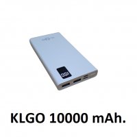 Πpeнocимa бaтepия с дисплей Power Bank КLGО 10000 mAh., снимка 2 - Външни батерии - 39466470