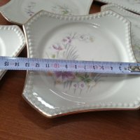 Стар български порцелан чинии , снимка 6 - Антикварни и старинни предмети - 41808971