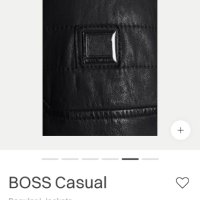 Hugo Boss HUGO Jendricks Leather Jacket Mens Size М ОРИГИНАЛ! Ест. кожа!, снимка 12 - Якета - 42214072