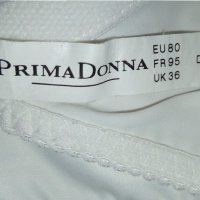 Prima Donna 80 D-Висок клас марков бял сутиен с банел, снимка 6 - Бельо - 35710541