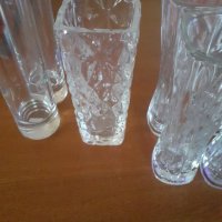 Седем нови,  стъклени вази с цена от 20 за всички. , снимка 3 - Вази - 41826086