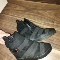 Черни обувки на платформа, снимка 5 - Дамски ежедневни обувки - 35799744