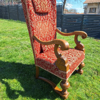 антично Викторианско кресло , снимка 8 - Дивани и мека мебел - 44925741