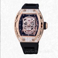 Мъжки часовник Richard Mille skull, снимка 3 - Мъжки - 39082023