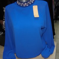 нови блузки с перлички в два цвята, снимка 1 - Ризи - 38901363