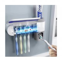 2846 UV стерилизатор за четки за зъби 3 в 1, Поставка, Дозатор за паста, снимка 13 - Други - 34268431