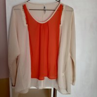 Ефектна блуза , снимка 1 - Блузи с дълъг ръкав и пуловери - 42413247