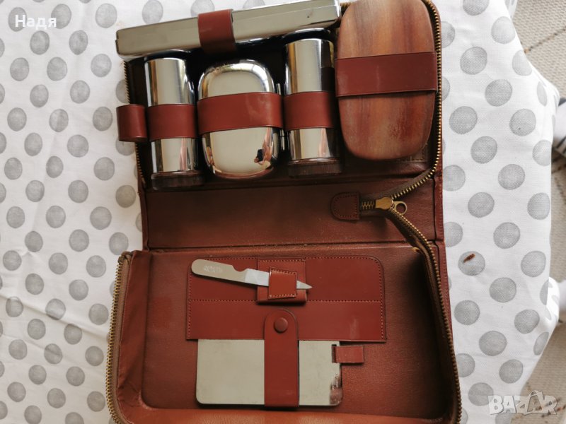 Винтидж комплект за пътуване., снимка 1