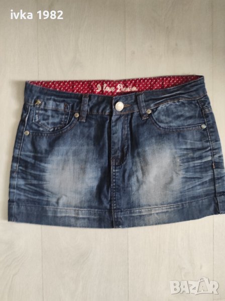 Мини дънкови поли , снимка 1