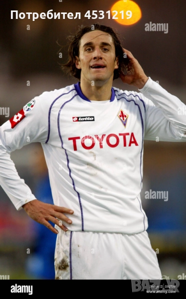 Футболна тениска Fiorentina Luca Toni - анцунг горнище Barcelona , снимка 1