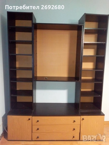 Холна секция със стъклена част 160/211см.-височина/продава се и на части , снимка 1