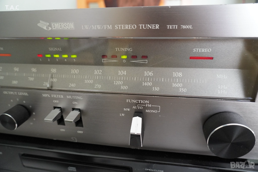 Тунер Emerson  U.S.A, снимка 1